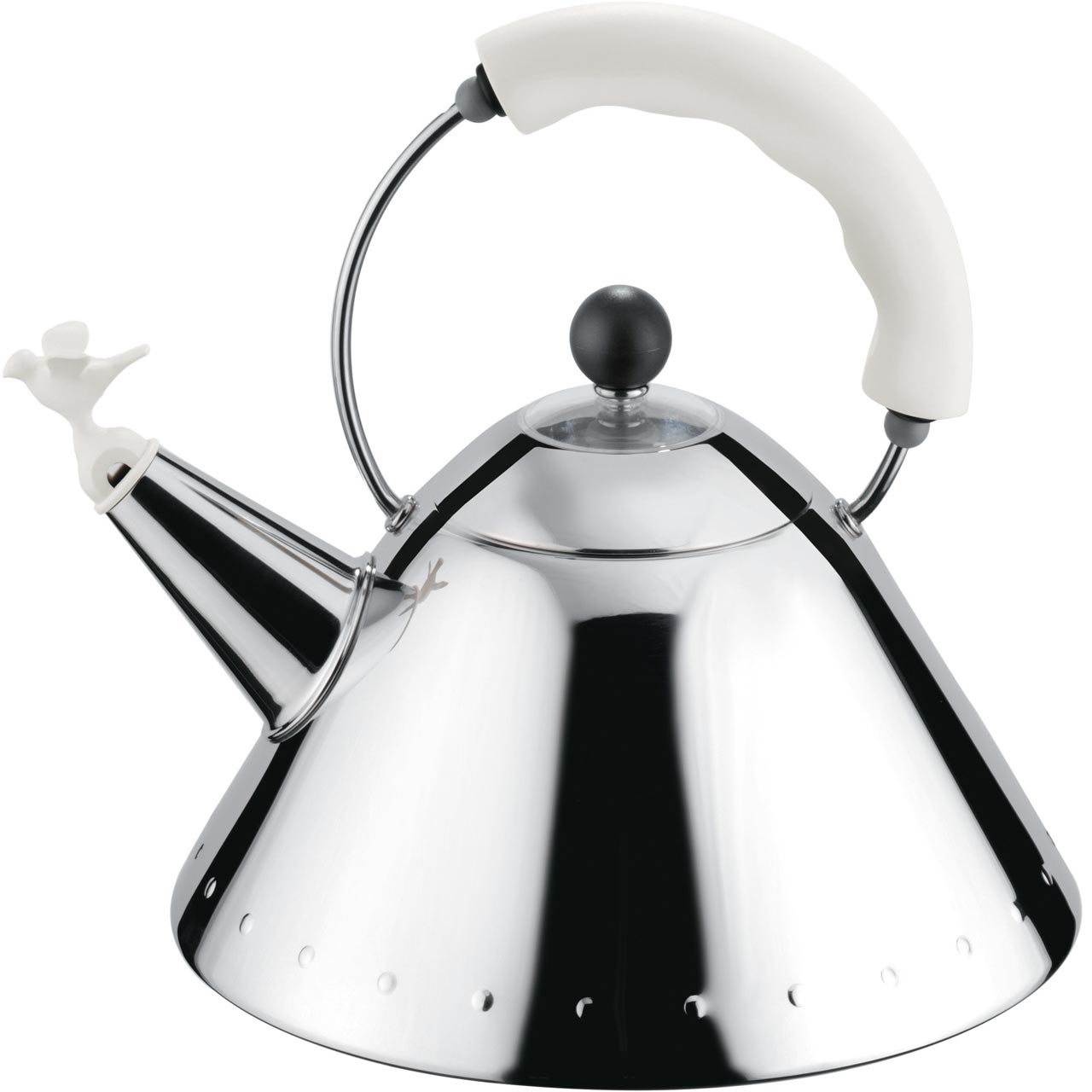 Alessi Bird Whistle Kettle 9093 by Michael Graves