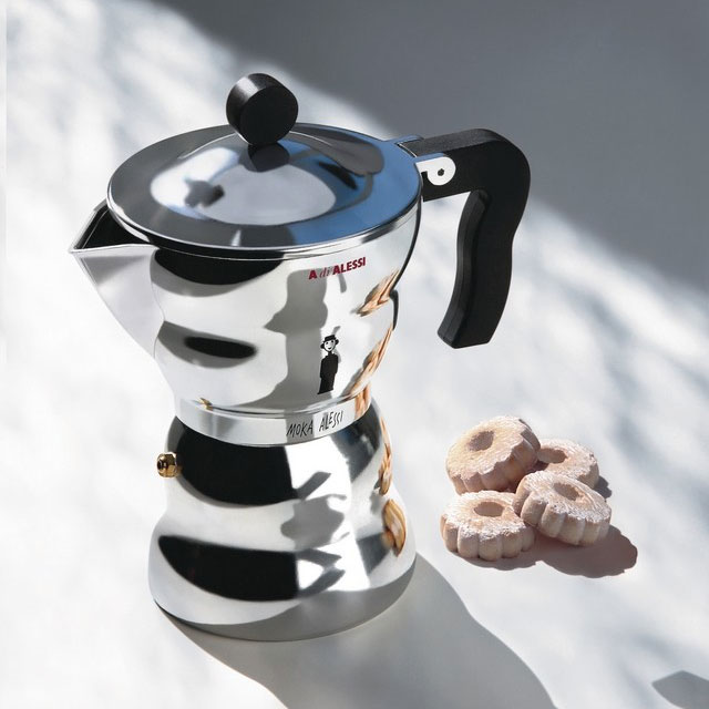 Alessi Moka Espresso Coffee Maker 3 Cups AAM33/3