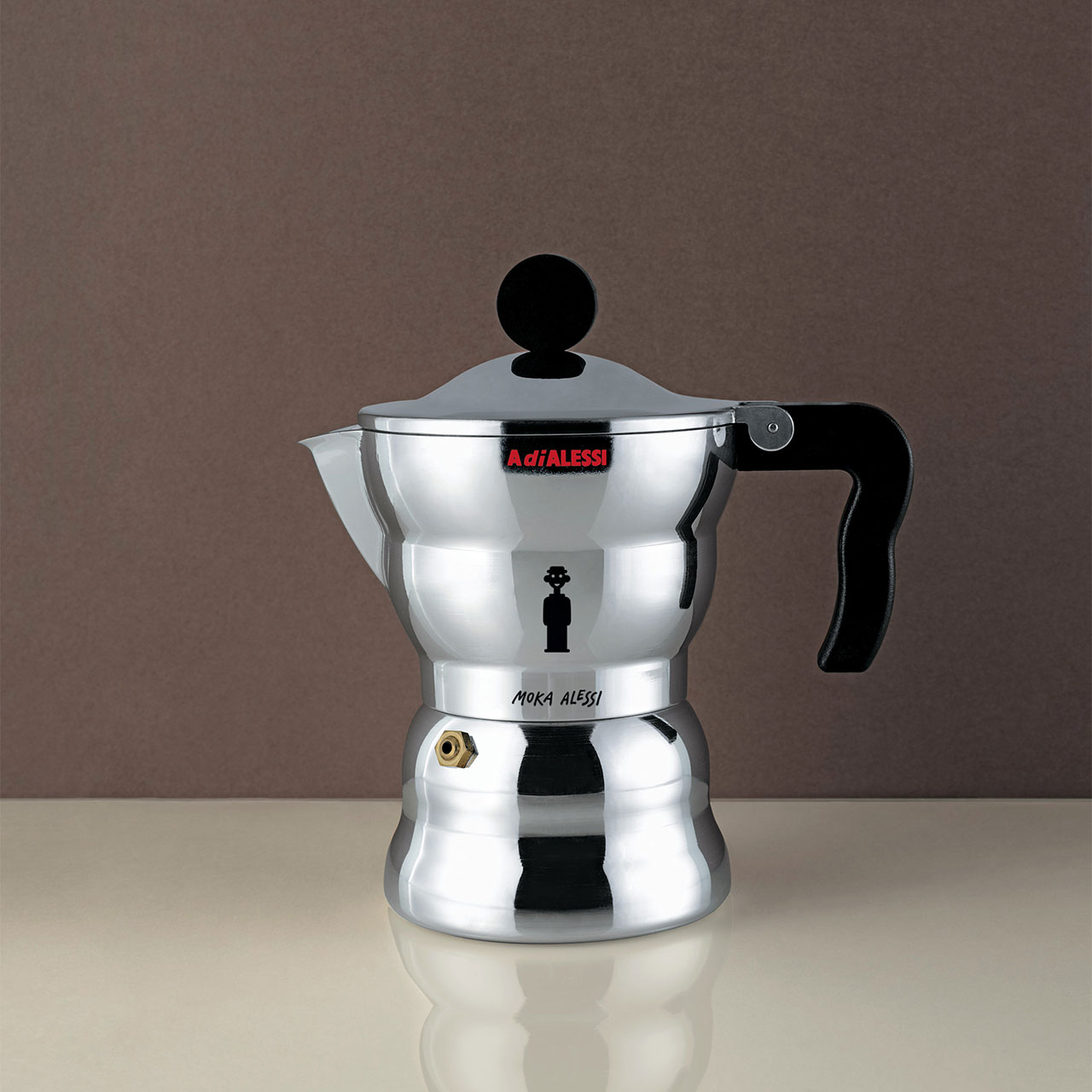 Alessi Moka Espresso Coffee Maker 3 Cups AAM33/3