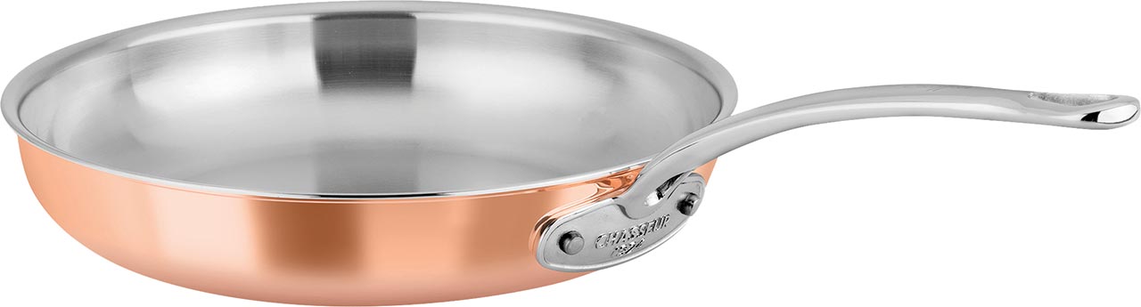 Chasseur Escoffier Frypan Copper/Stainless Steel