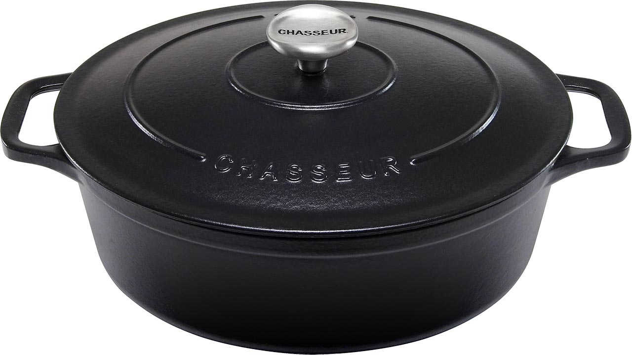 Chasseur 27cm Oval French Oven 3.6L Casserole Cast Iron