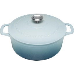 Chasseur Round French Oven 20cm/2.5L Duck Egg Blue