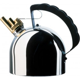 Alessi Melodic Whistling Kettle 2L 9091 FM by Richard Sapper