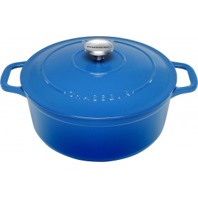 Chasseur Round French Oven 26cm/5L Sky Blue