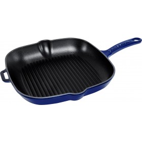 Chasseur Square Grill Pan 25cm French Blue