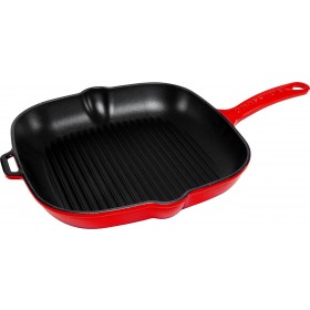 Chasseur Square Grill Pan 25cm Inferno Red