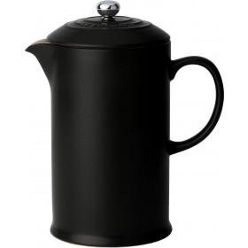 Le Creuset Stoneware Cafetière Coffee Press 1L Satin Black