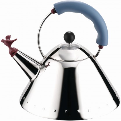 Alessi Bird Whistle Kettle 9093 by Michael Graves