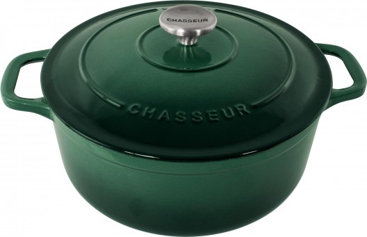 Chasseur 28cm Round French Oven Forest 6.1L Casserole Cast Iron