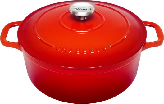 Chasseur 20cm Round French Oven Inferno Red 2.3L Casserole Cast Iron