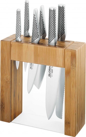 Global Ikasu 7-piece Knife Block Set 79585