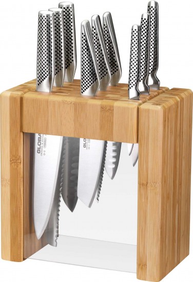 Global Ikasu X 10-piece Knife Block Set 79634