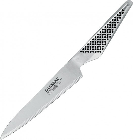 Global Fine Serrated Utility Knife 15cm GS-13