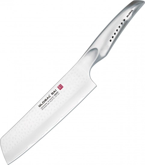 Global Sai Nakiri Vegetable Knife 19cm SAI-04