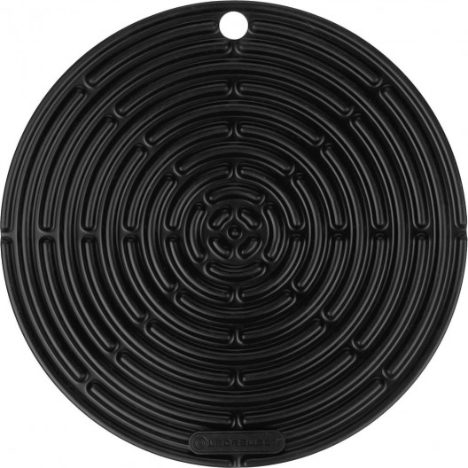Le Creuset Round Silicone Cool Tool Black
