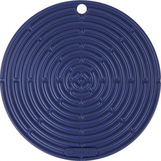 Le Creuset Silicone Cool Tool Round Mat Azure Blue