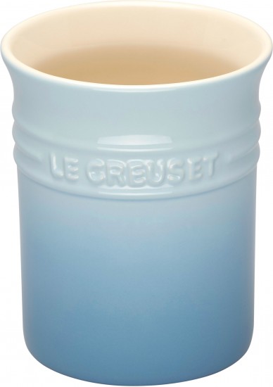 Le Creuset Stoneware Small Utensil Jar 1.1L Coastal Blue