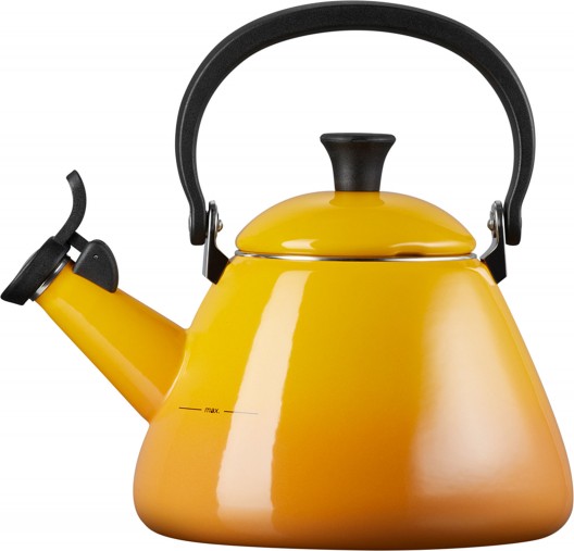 Le Creuset Kone Stovetop Kettle 1.6L Nectar with Whistle