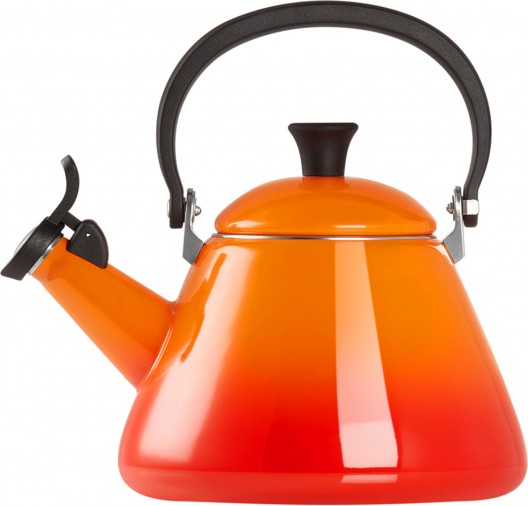 Le Creuset Kone Stovetop Kettle 1.6L Volcanic with Whistle