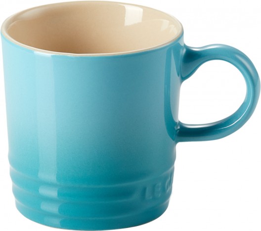 Le Creuset Stoneware Espresso/Babyccino Mug 100mL Caribbean Blue