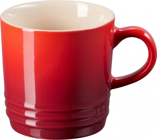 Le Creuset Stoneware Cappuccino Mug 200mL Cerise Red