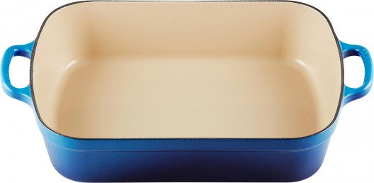Le Creuset Signature Cast Iron Roaster 33cm Azure Blue
