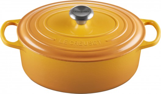Le Creuset 29cm Signature Oval Casserole Nectar French Oven 4.7L Cast Iron