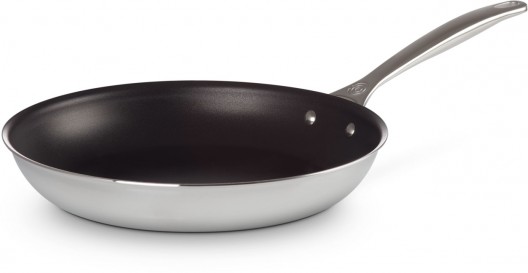 Le Creuset Signature Stainless Steel Non-Stick Shallow Frying Pan 30cm