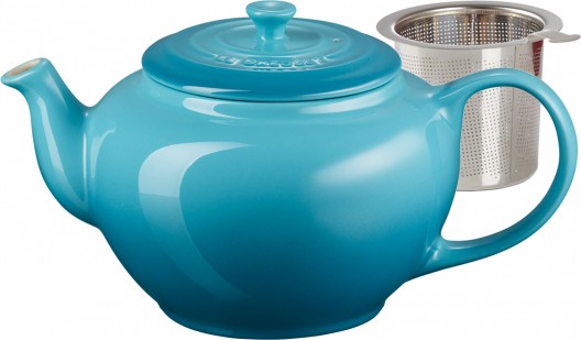 Le Creuset Stoneware Teapot with Infuser Caribbean Blue