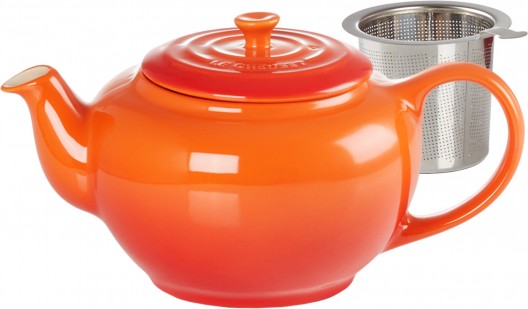 Le Creuset Stoneware Teapot with Infuser Volcanic