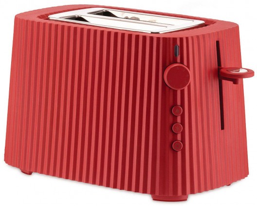 Alessi Plissé Toaster Red 2-slice MDL08 R/AU