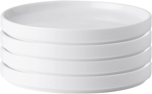 Noritake Stax Entrée Plate 19cm Set of 4 White
