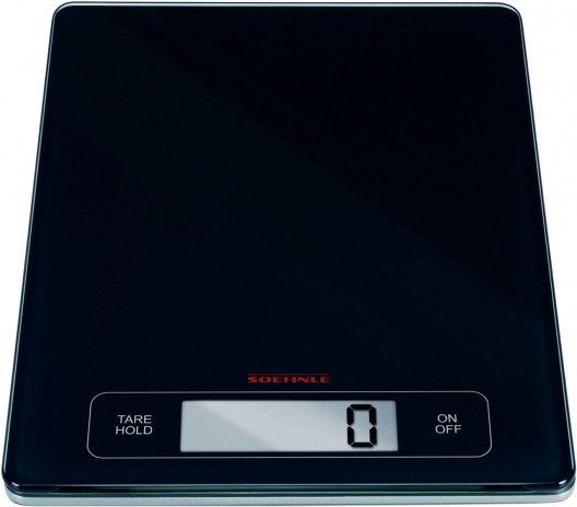 Soehnle Page Profi Digital Kitchen Scale 15kg Black/Glass 67080
