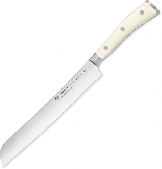 Wüsthof Classic Ikon Crème Bread Knife 20cm