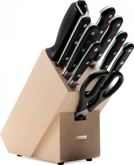 Wüsthof Classic 10-piece Knife Block Set