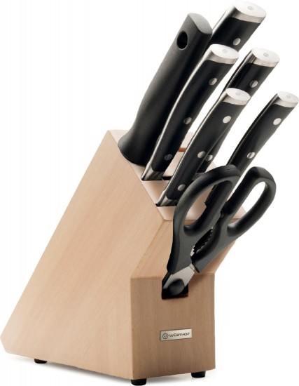 Wüsthof Classic Ikon 8-piece Knife Block Set