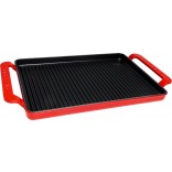 Chasseur Rectangular Grill 42x24cm Inferno Red Cast Iron