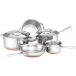 Essteele Per Vita 5-piece Cookware Set 792310 Copper/Stainless Steel