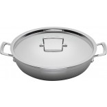 Le Creuset 3-Ply Stainless Steel Non-Stick Shallow Casserole 30cm