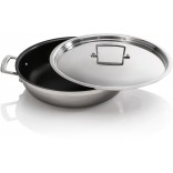 Le Creuset 3-Ply Stainless Steel Non-Stick Shallow Casserole 30cm