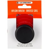 Le Creuset Nylon Grill Pan Cleaning Brush Cerise Red