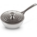 Le Creuset Signature Stainless Steel Uncoated Chef's Pan 20cm/1.9L with Lid