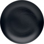 Noritake BoB/WoW Dune Round Serving Platter Black/White
