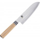Shun Classic White Santoku Knife 18cm Blonde DM0702W