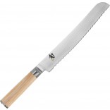 Shun Classic White Bread Knife 23cm Blonde DM0705W