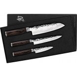 Shun Premier 3-piece Starter Knife Set with Santoku TDMS310