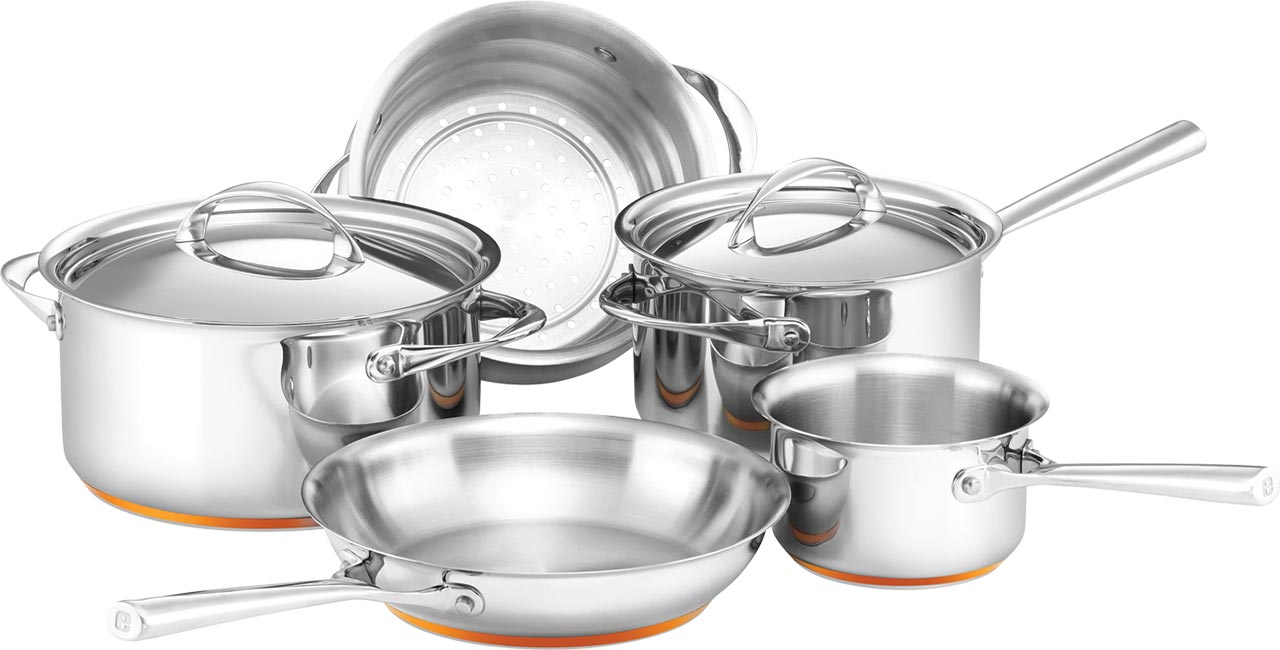 Essteele Per Vita 5-piece Cookware Set 792310 Copper/Stainless Steel