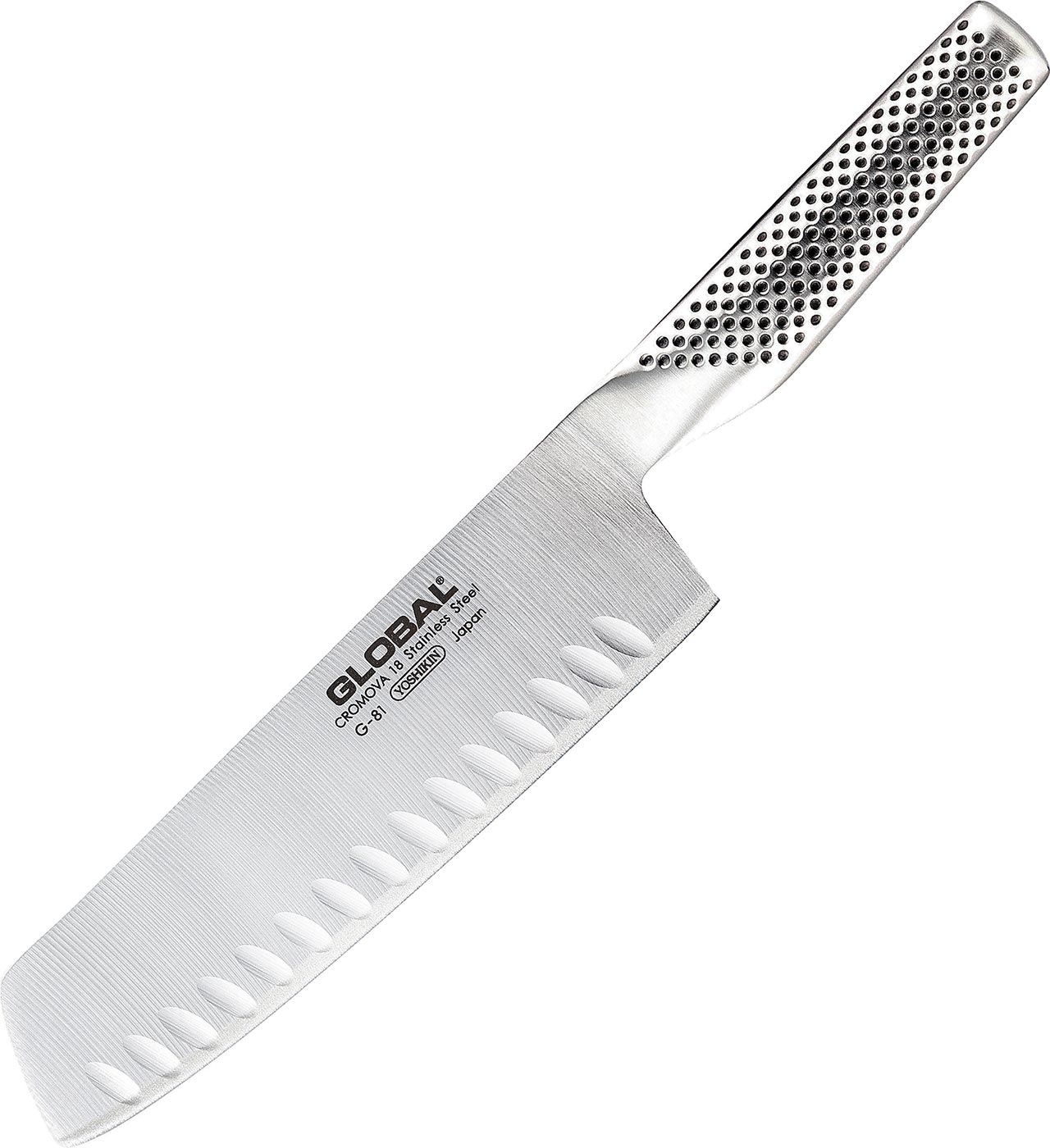 Global Fluted Vegetable Knife 18cm G-81