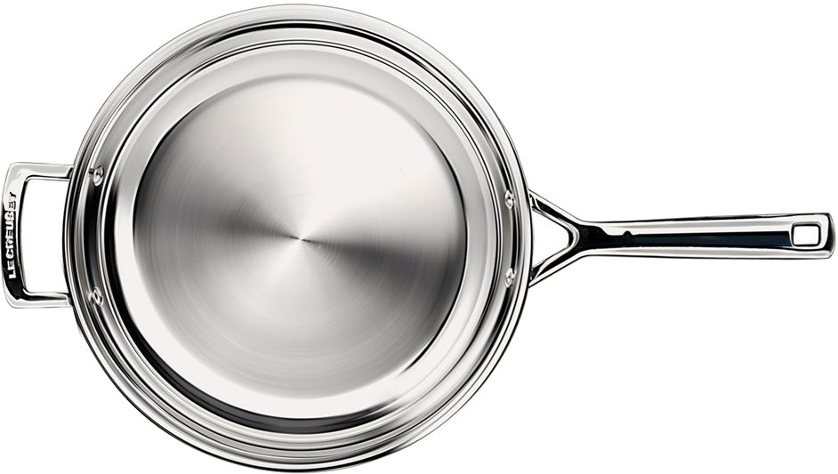 Le Creuset 3Ply Stainless Steel Uncoated Frying Pan 32cm Teddingtons