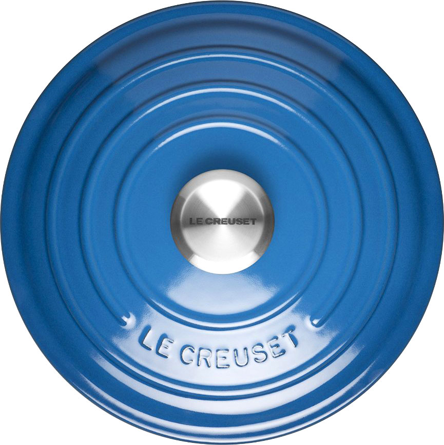 Le Creuset Signature Round Casserole 26cm Marseille Blue